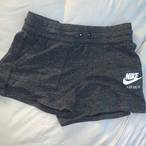 grey nike comfortable shorts